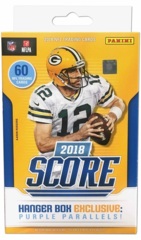 2018 Panini Score NFL Football HANGER Box